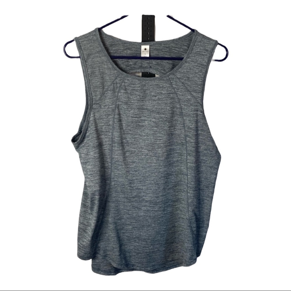 Yogalicious Open Upper Back Tank Top Sz Large